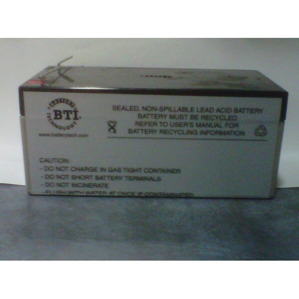 Battery Technology BTI Replacement Battery RBC47 for APC - UPS Battery - Lead Acid - 12 V DC - Lead Acid RBC47-SLA47-BTI - main